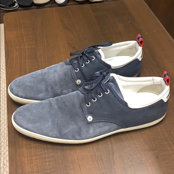 Louis Vuitton navy suede sneakers size 12 us - Picture 2 of 6